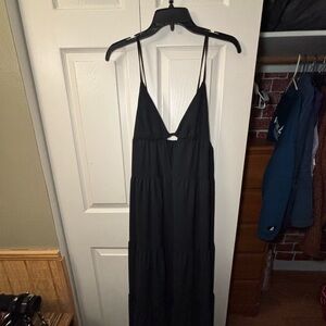 SHEIN Black Maxi Dress